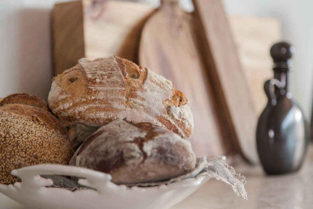 Brotbacken in der Sprache der Oliven